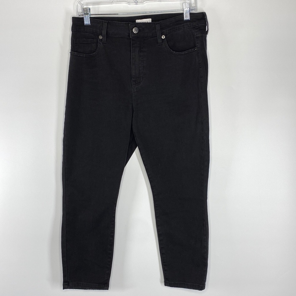 Pistola Black Cropped Pants Size 31 24" Inseam